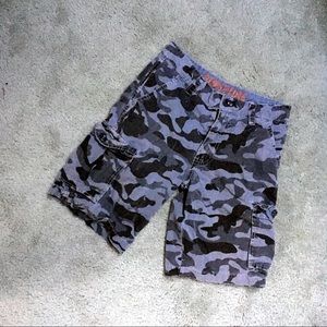 Ring Of Fire Camo Cargo Shorts